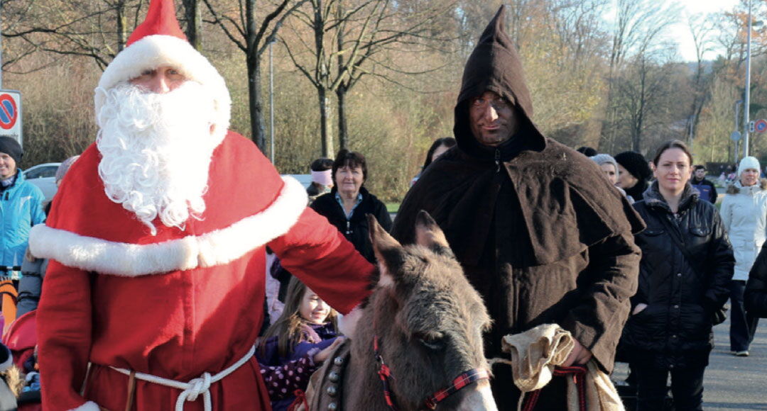 Samichlaus und Eseli im GZ Roos